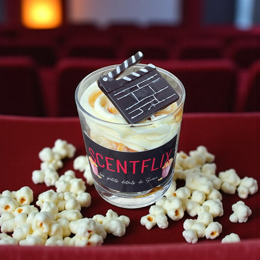 Pré commande Bougie " Scentflix " ( pré commande )