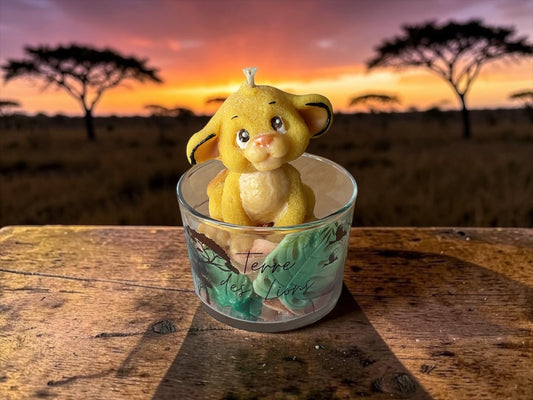 Bougie « Terre des lions »