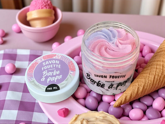 Savons chantilly crémeuse