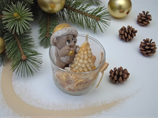 Bougie Brun de magie