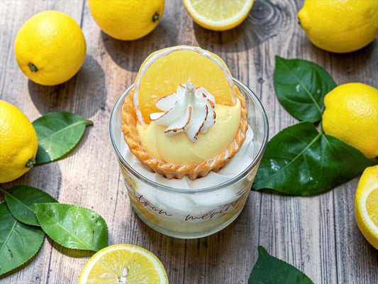 Bougie " Citron meringué "