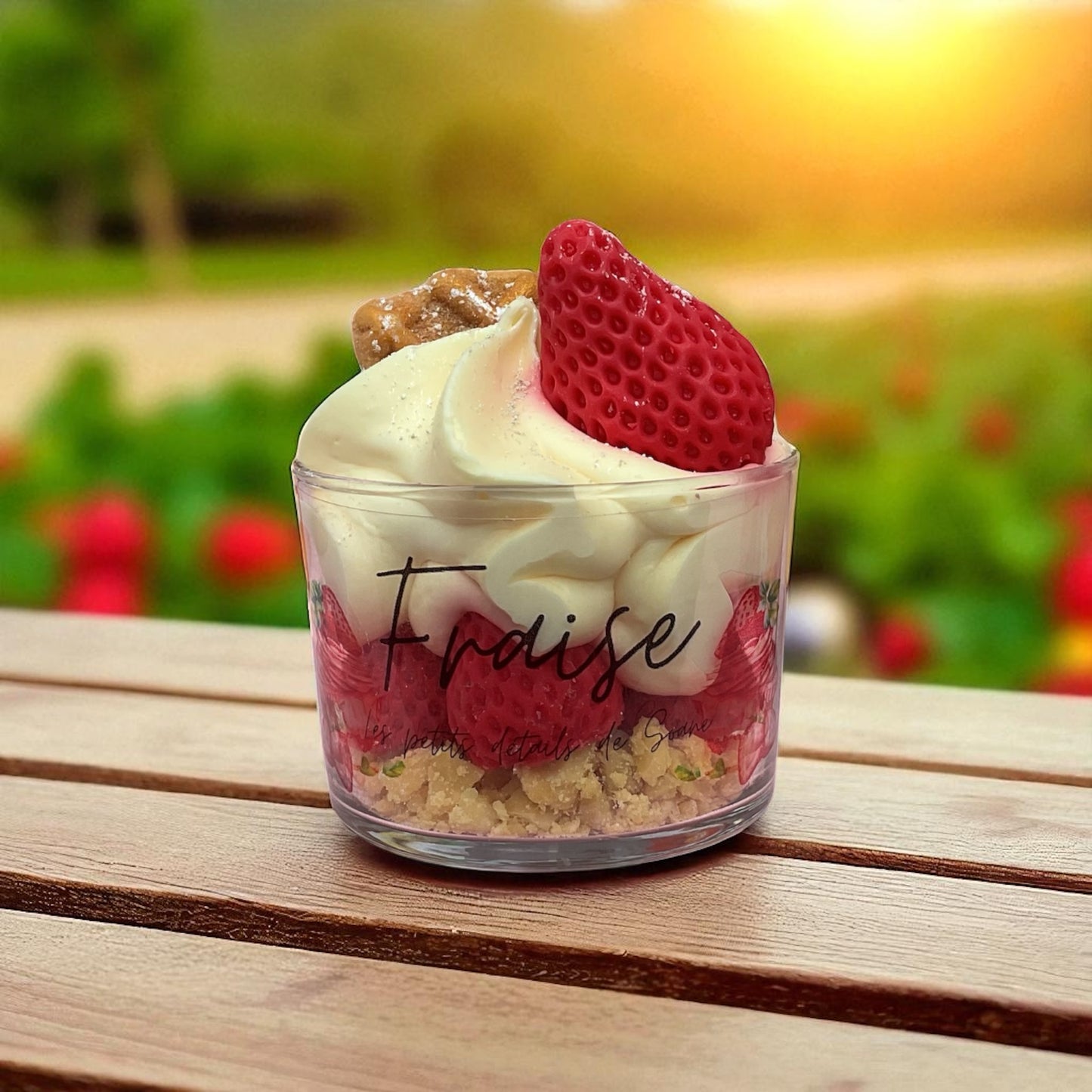 Bougie Fraise