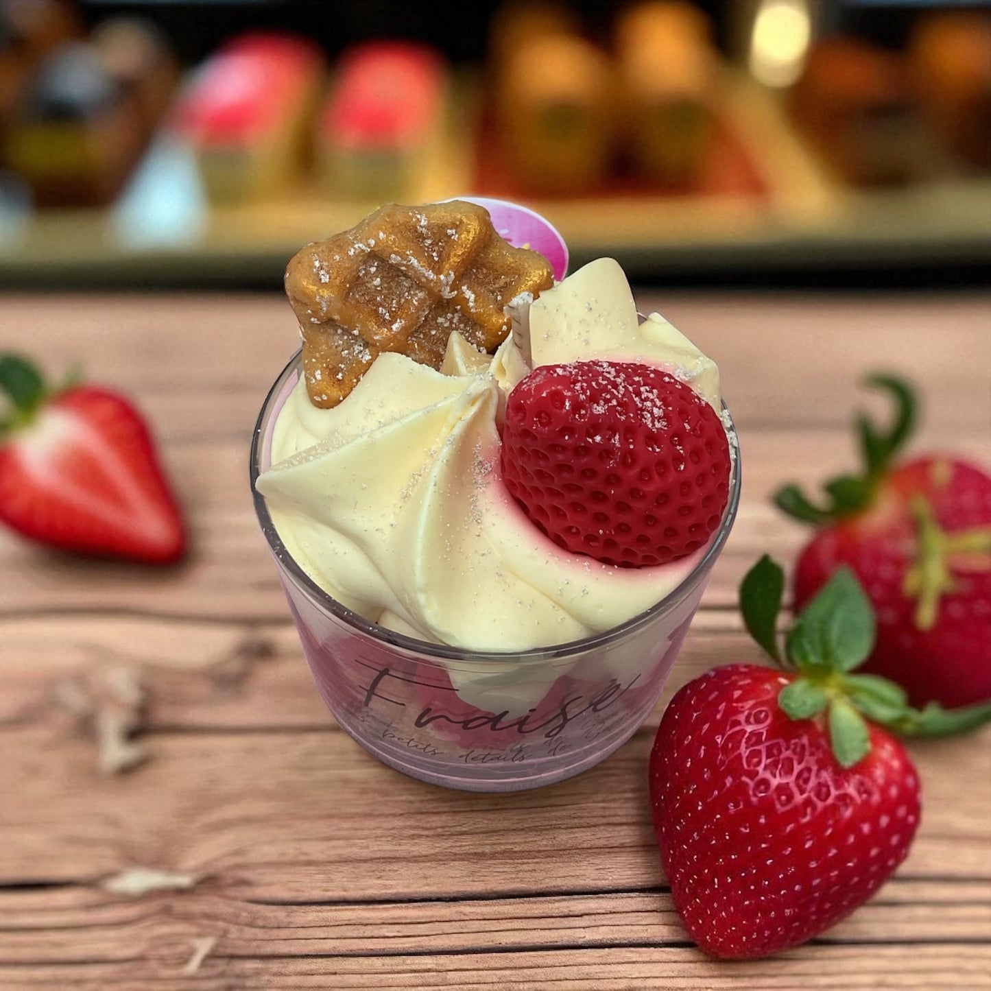 Bougie Fraise