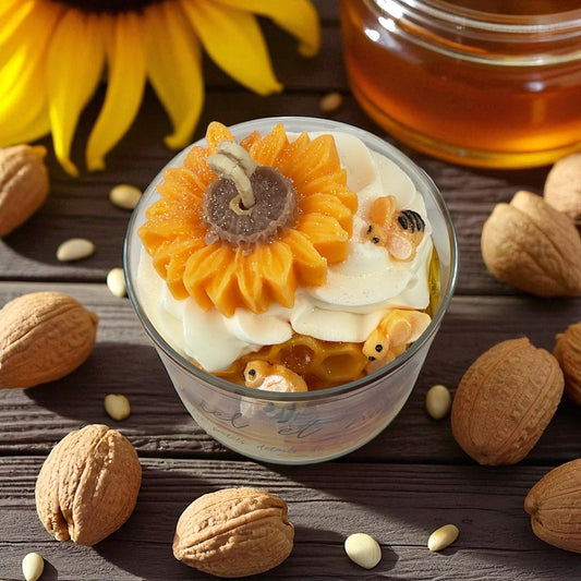 Bougie « Miel et noix »
