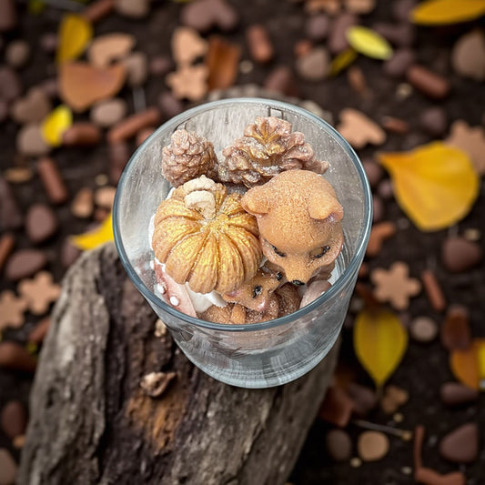 Pré commande bougie "Forêt dorée"