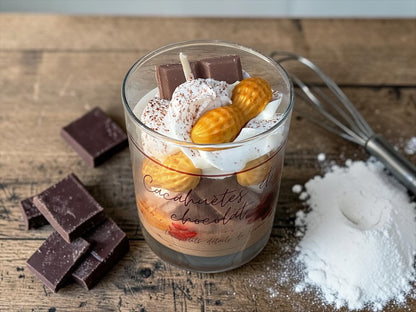 Bougie Cacahuètes et chocolat