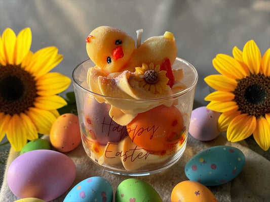 Bougie « Happy easter  »