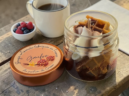 Bougie " Gaufre"