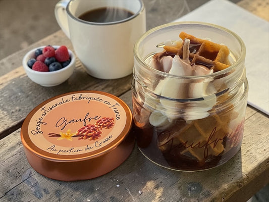 Bougie " Gaufre"
