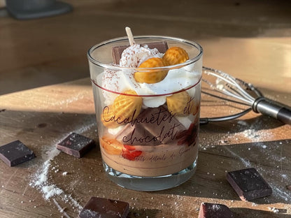 Bougie Cacahuètes et chocolat