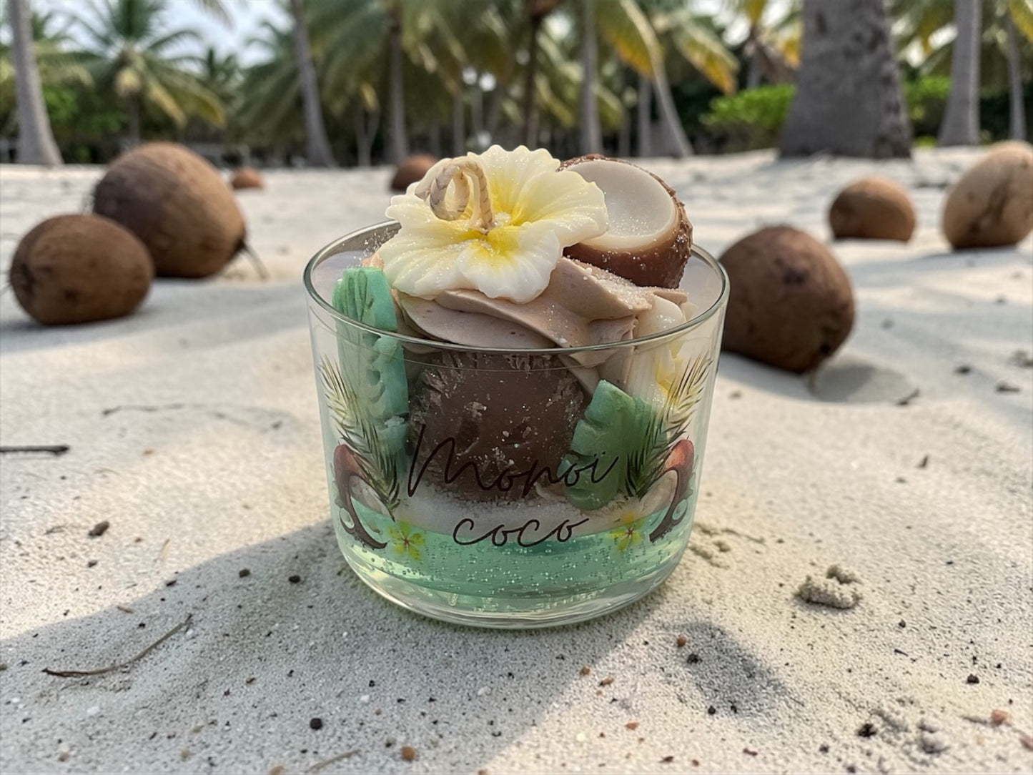 Bougie " Monoï-coco "