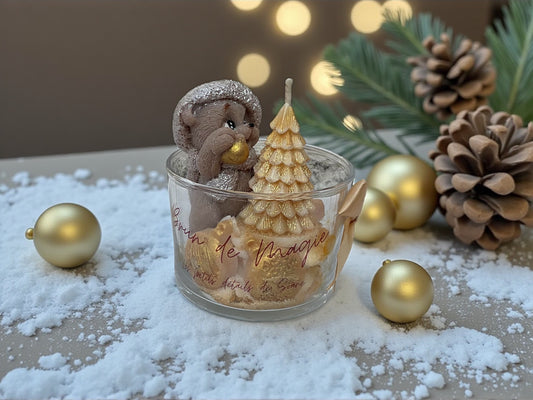 Précommande Bougie Brun de magie