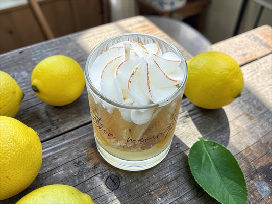 Petite bougie " Citron meringué "