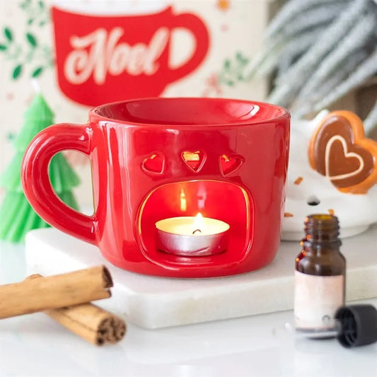 Brûle parfums Tasse de Noël