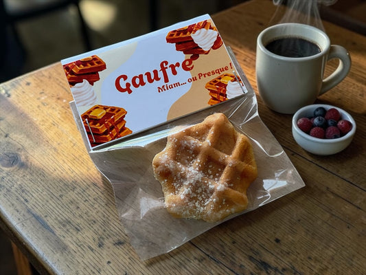 Galet parfumé «  Miam…ou presque » Gaufre