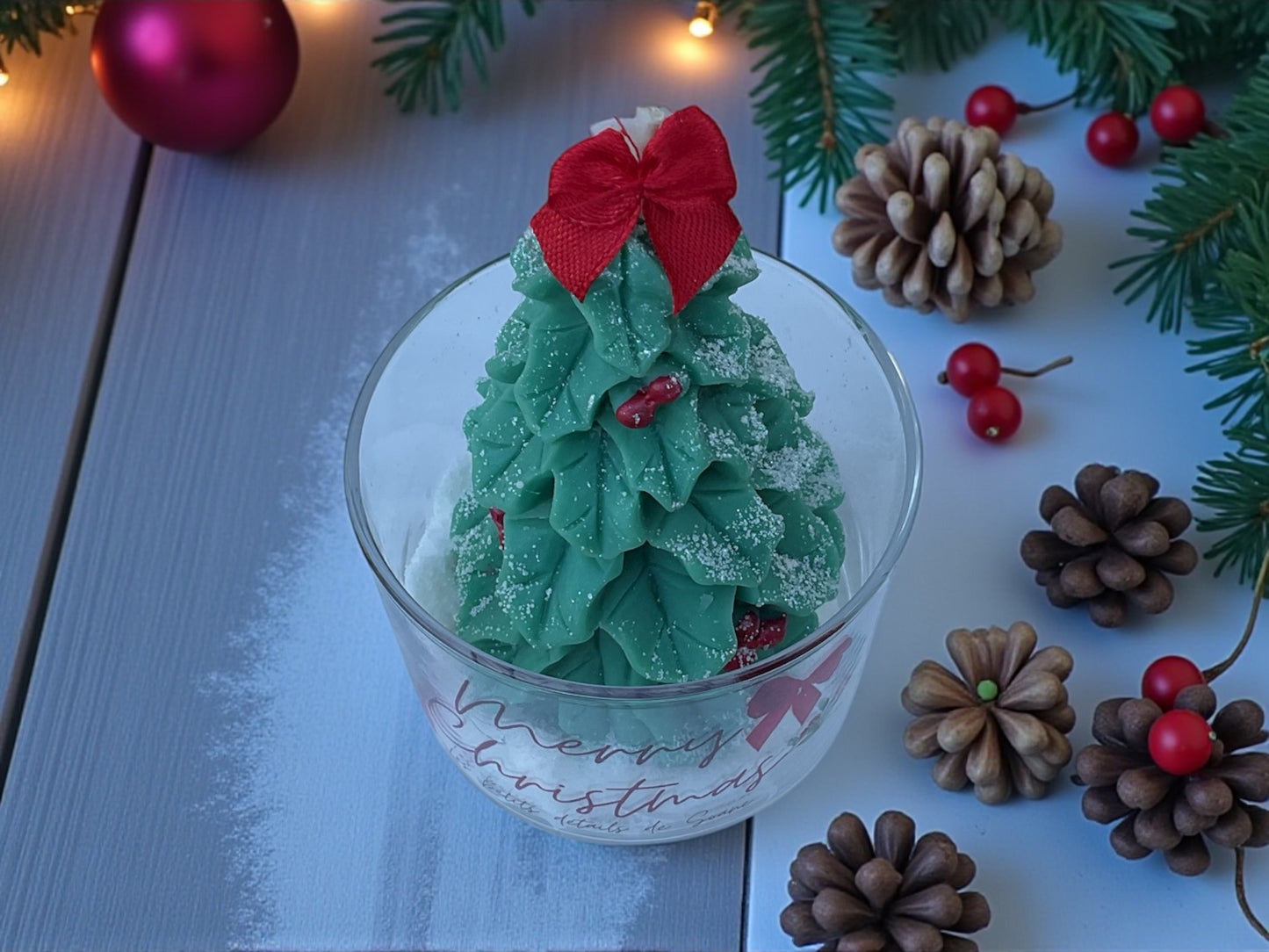 Bougie Merry Christmas