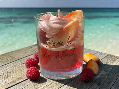 Bougie " Peach cocktail "