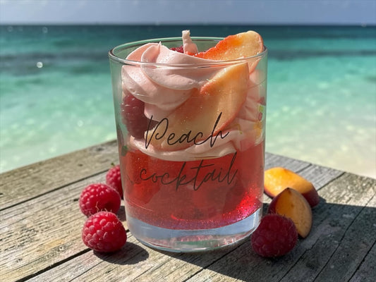 Bougie " Peach cocktail "