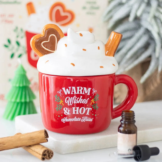 Brûle parfums Tasse de Noël