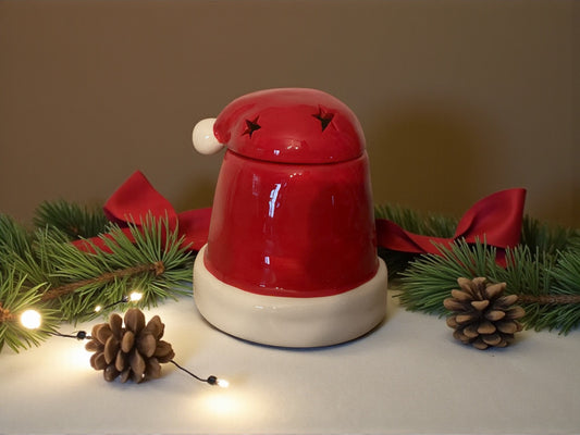Brûle parfums bonnet du père Noël