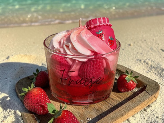 Bougie " fraise"