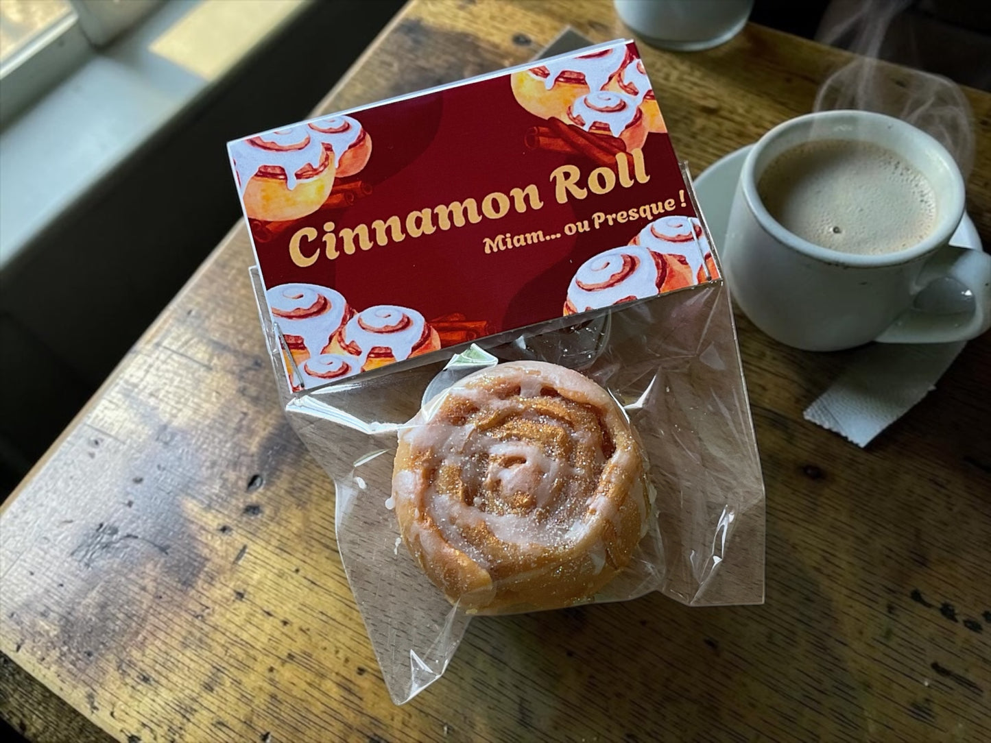Galet parfumé «  Miam…ou presque » Cinnamon roll
