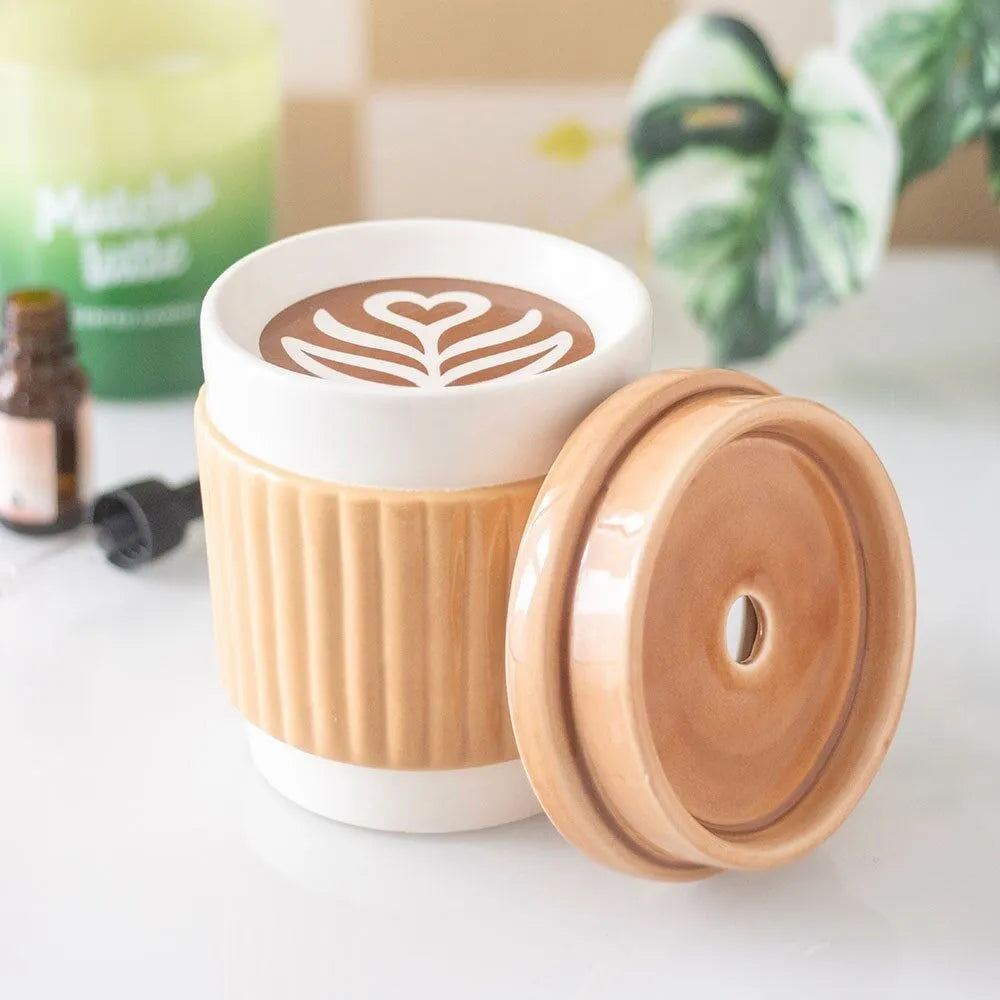 Brûle parfums tasse à café