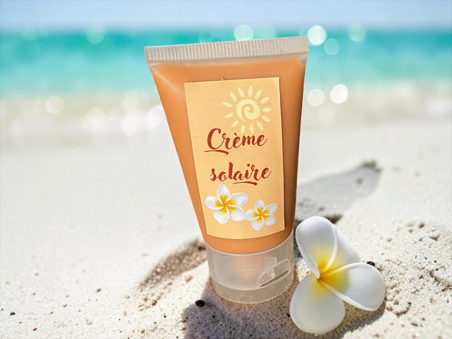 Fondant crémeux Melt tube « Crème solaire »