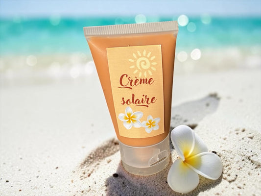 Fondant crémeux Melt tube « Crème solaire »
