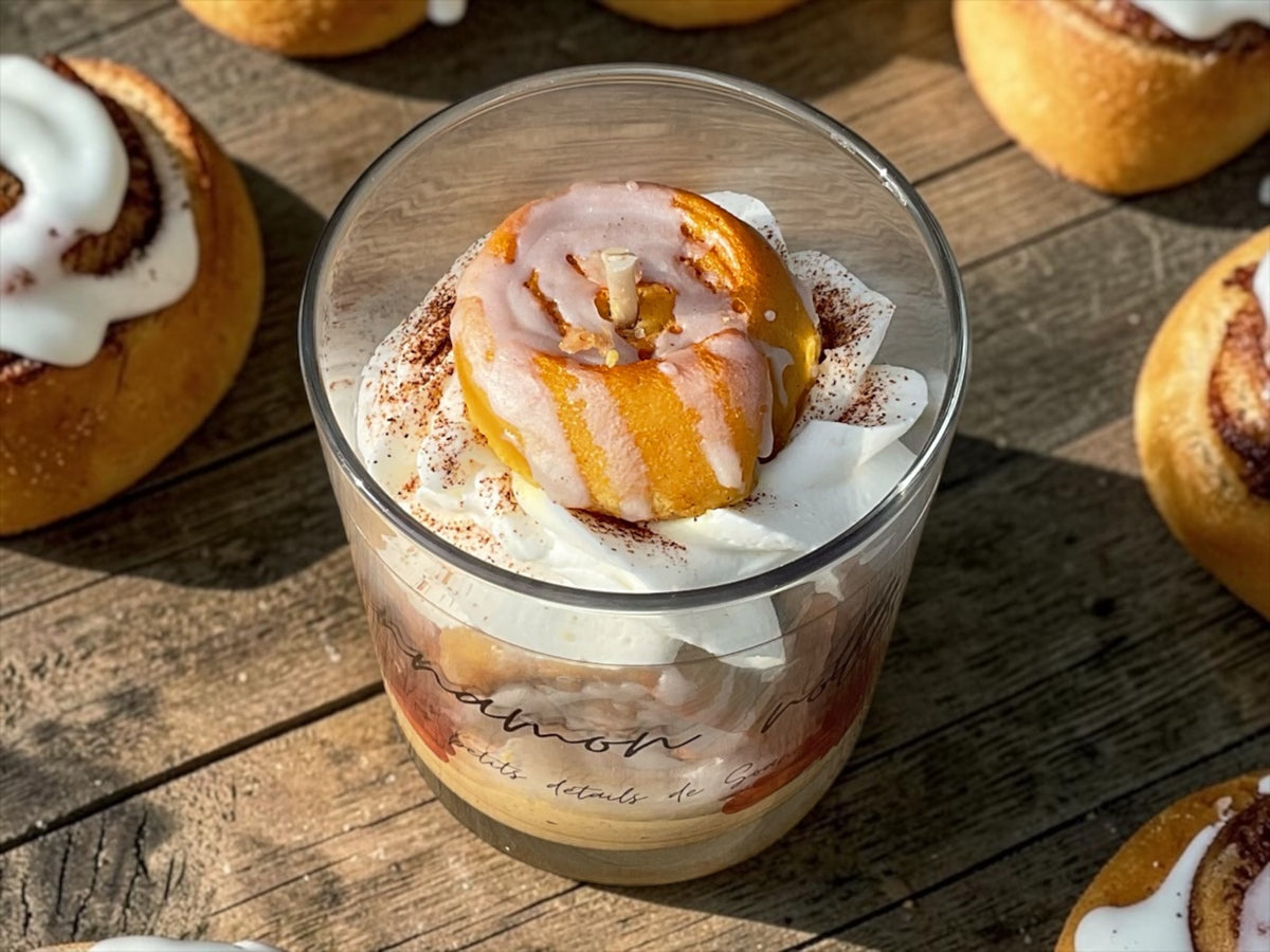 Bougie Cinnamon roll