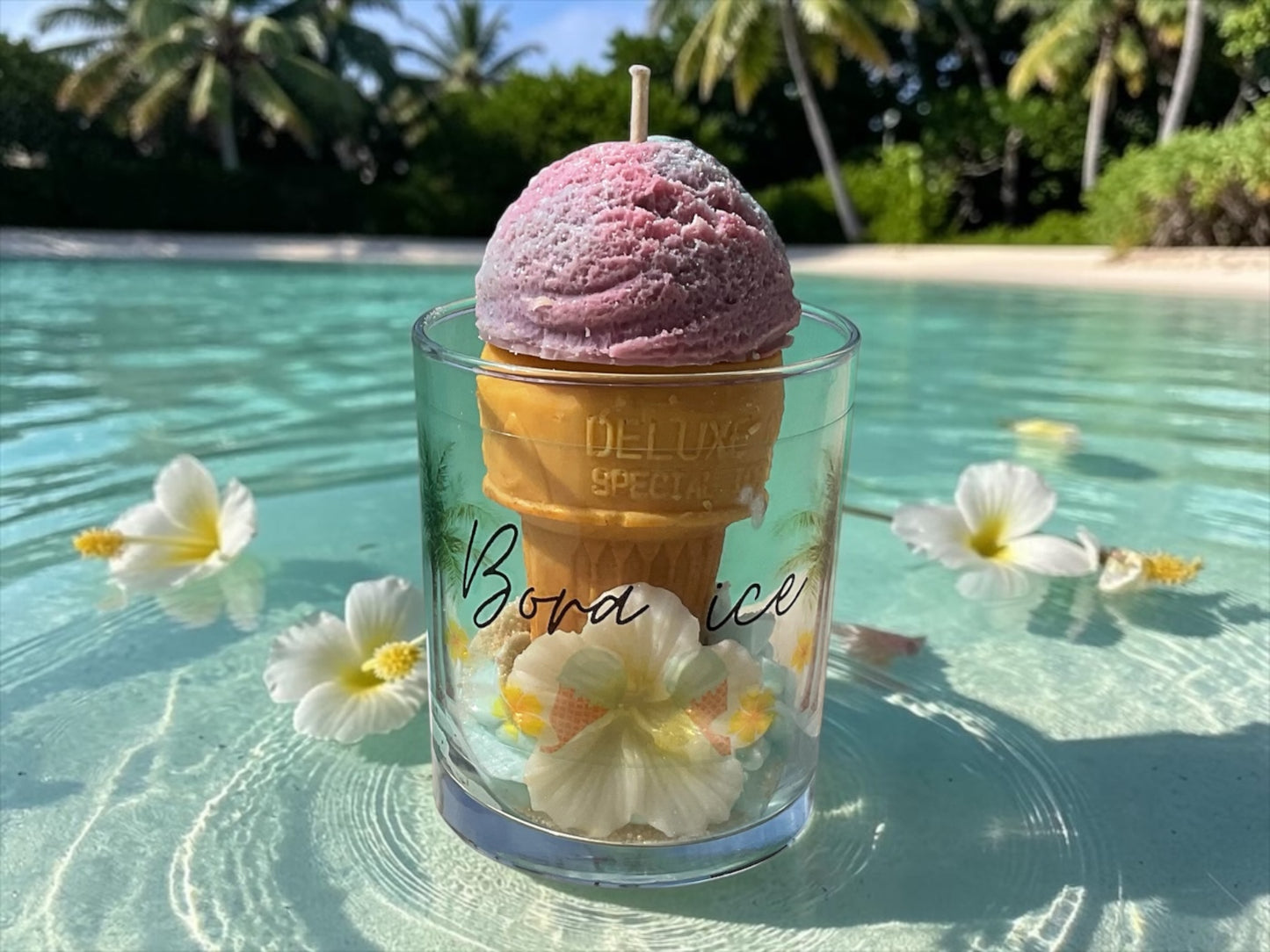 Bougie " Bora ice "