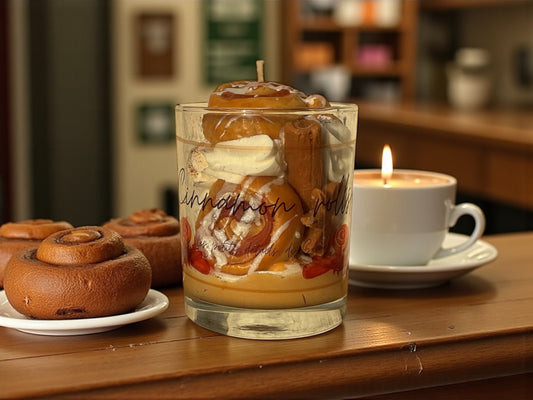 Bougie cinnamon rolls