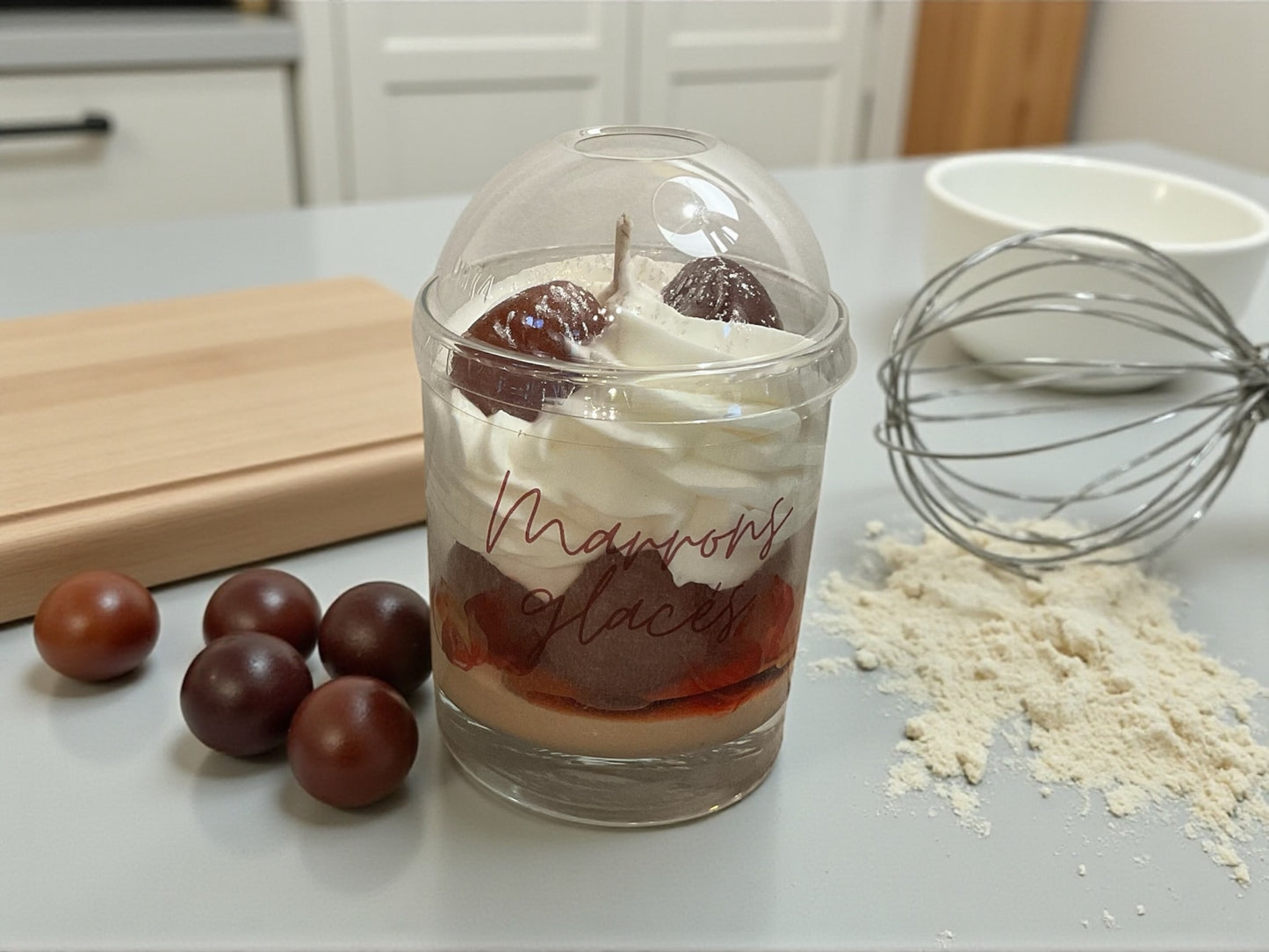 Bougie « Marrons glacés »