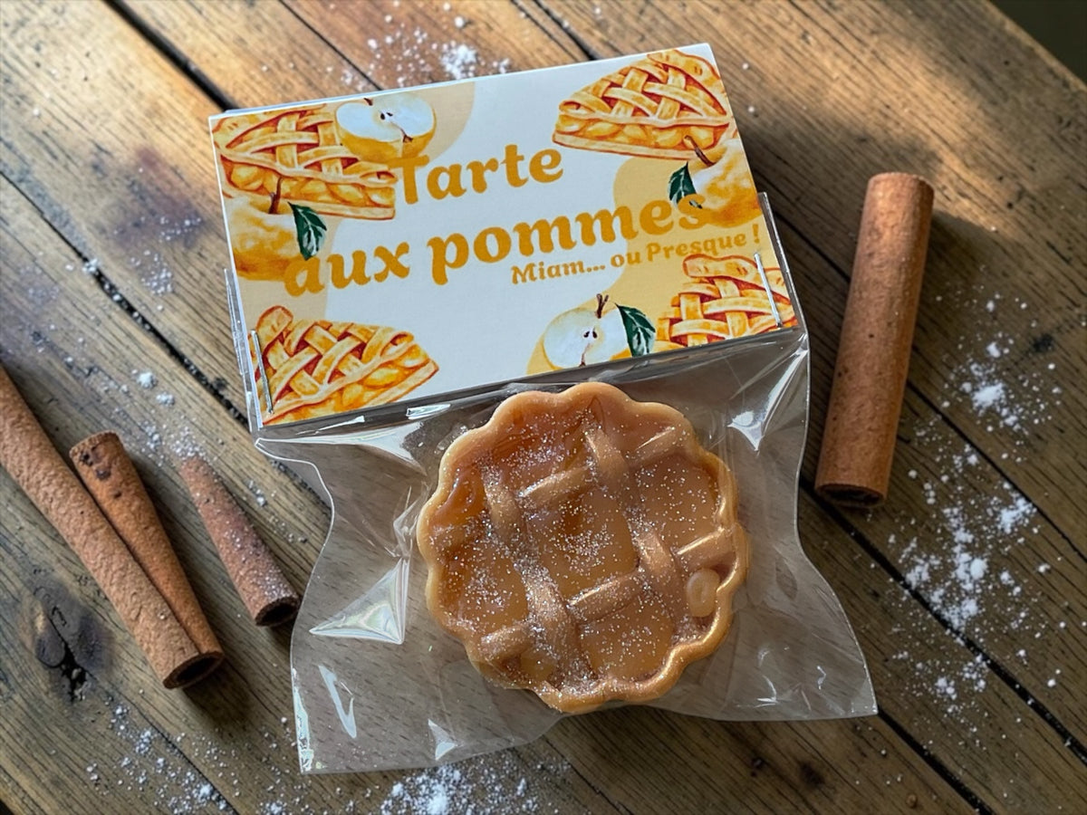 Galet parfumé «  Miam… ou presque » Tarte aux pommes