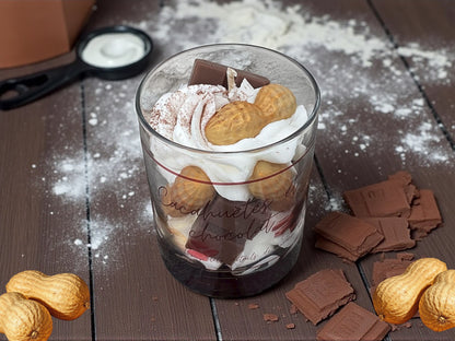 Bougie cacahuètes et chocolat