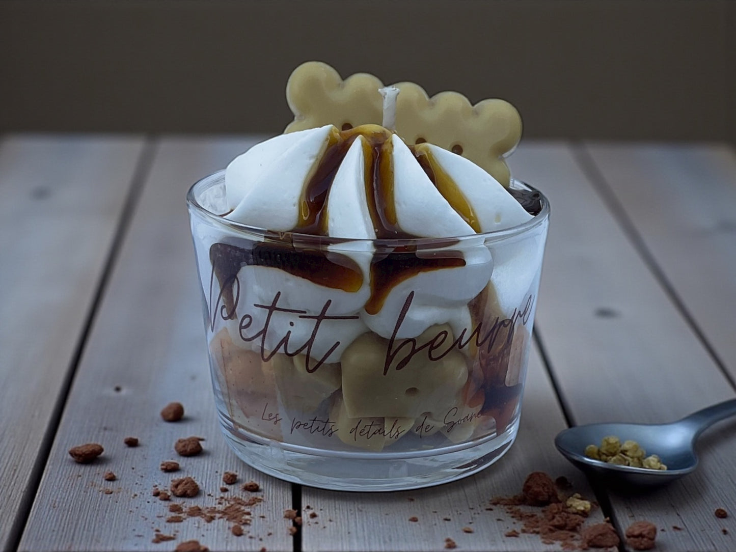 Bougie « Petit beurre »