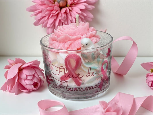 Bougie Fleur de flamme