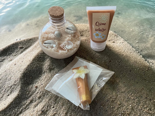 Coffret « Les pieds dans le sable »