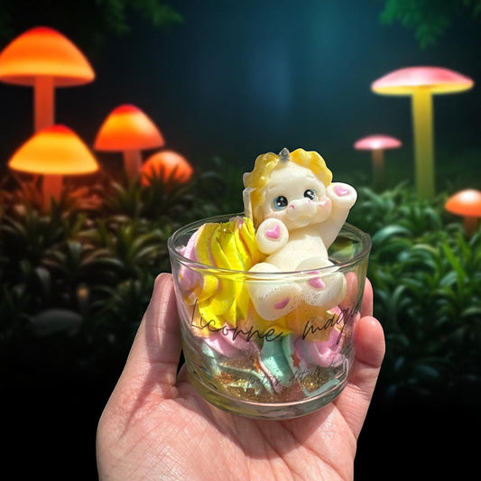 Bougie «  Licorne magique  »