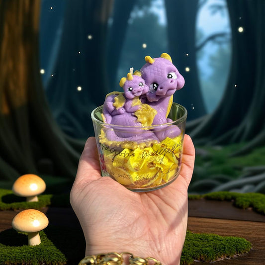 Bougie «  Dragon magique  »