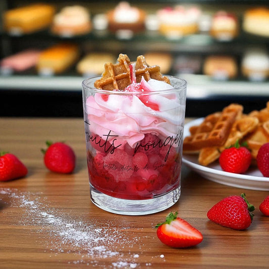 Bougie "Fruits rouges"