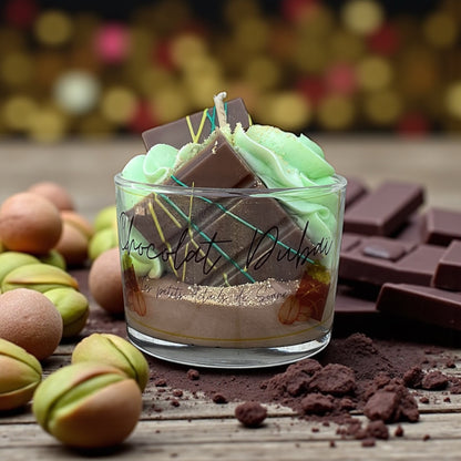 Bougie « Chocolat Dubaï »