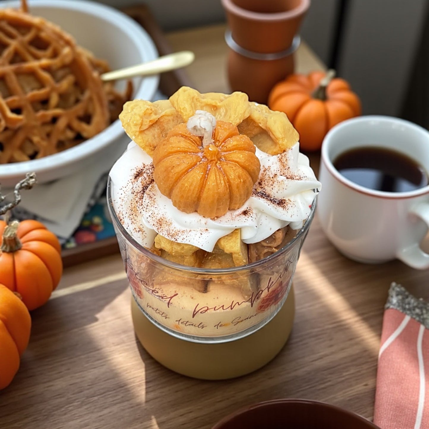 Pré-commande bougie « Spiced pumpkin »