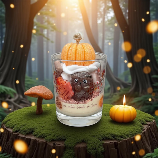 Pré-commande bougie verrine "Hello Autumn"
