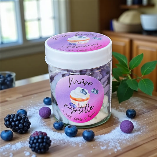 Fondant crémeux « Mûre myrtille »